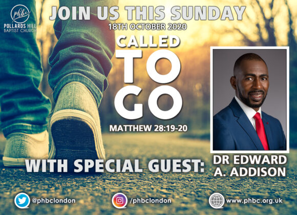 Called to Go – Dr Edward Addison