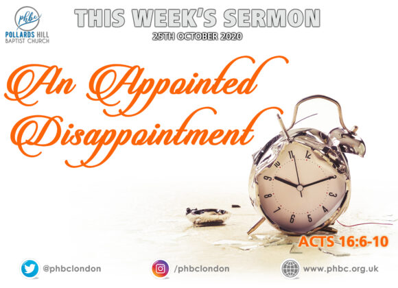 An Appointed Disappointment – Pastor Deji Ayorinde