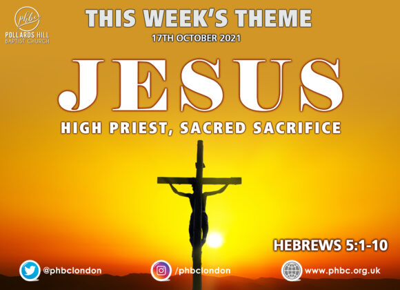 Jesus. High Priest, Sacred Sacrifice – Pastor Jasmine Richards