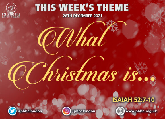 What Christmas Is – Pastor Deji Ayorinde