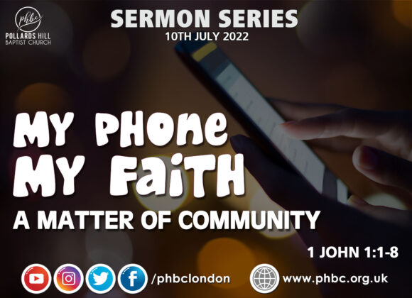 My Phone, My Faith: A Matter of Community – Pastor Deji Ayorinde