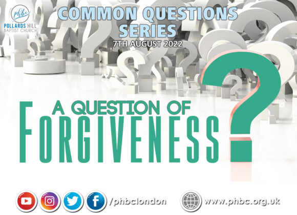 A Question of Forgiveness – Pastor Deji Ayorinde