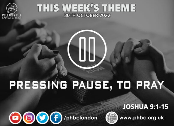 Pressing Pause, to Pray – Isaac Mensah