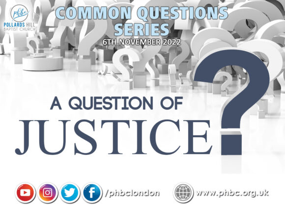 A Question of Justice – Pastor Deji Ayorinde