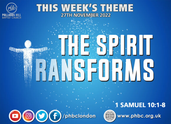 The Spirit Transforms – Pastor Deji Ayorinde