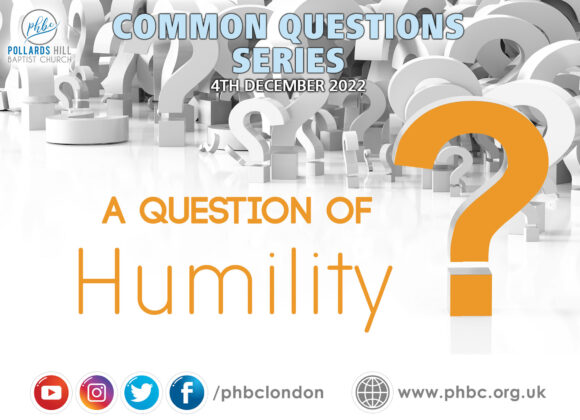 A Question of Humility – Pastor Deji Ayorinde