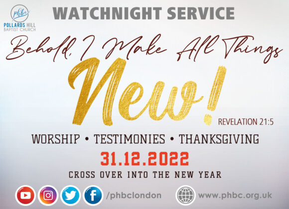 Behold, I Make All Things New – Pastor Deji Ayorinde