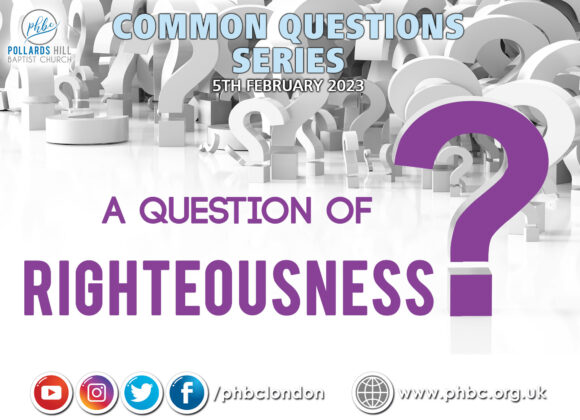 A Question of Righteousness – Pastor Deji Ayorinde