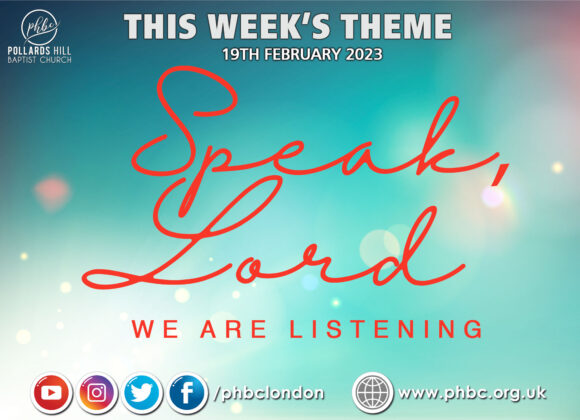 Speak Lord, We’re Listening – Pastor Manuella Kouame