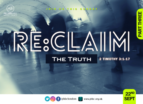 ReClaim: The Truth – Rev. John Ojo