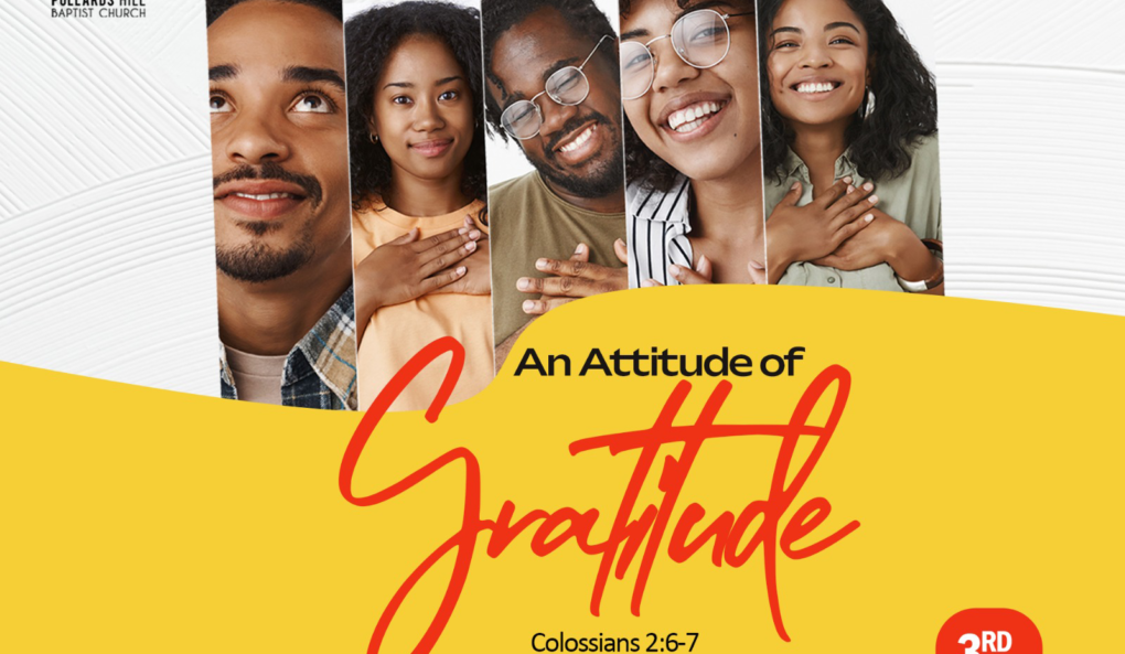 An Attitude of Gratitude – Pastor Deji Ayorinde