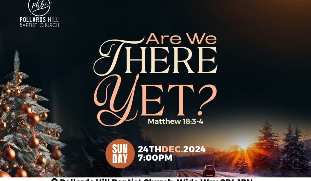 Are We There Yet? – Pastor Deji Ayorinde