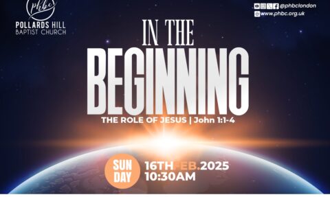 IN THE BEGINNING: The Role of Jesus – Pastor Deji Ayorinde